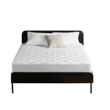 Overfilled Deep Pocket Mattress Pad White King B035P268151