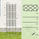 19 x 64Outdoor Plant Support Frame for Raised Garden Bed 66032699