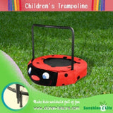 ZNTS XTP003 Assembled children's trampoline happy expression outdoor indoor dual-use ladybug black W171194394