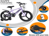 FKZNPJ Kids Bike 18 Inch High Carbon Steel Frame, Magnesium Alloy Wheels, Training Wheels with W2921P368576
