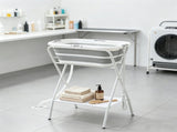 Dog Bath Tub for Small Dogs Elevated Foldable Dog Washing Station, with Hose, Storage Shelf, for 16178200