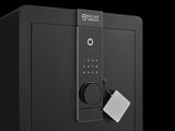 Safe Box with Biometric Recognition, Built-in Removable Partition And Flexible Compartment W328P381084