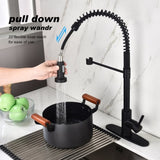 Kitchen Faucet with Pull Out Spraye TH4003MB02