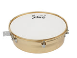 13" & 14" Timbales Drum Set with Stand and Cowbell Golden 14189805
