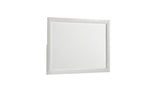 Soul Modern Style Mirror Made with wood in White G150108661