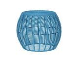 Outdoor Patio Side Table, Small Round Metal End Table, Weather Resistant 26596379