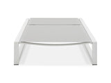 5-Level Adjustable 2-Piece Outdoor Chaise Lounge, Durable Aluminum Frame & Textilene Mesh, Perfect N779P281907W