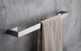 8-Pieces Brushed Nickel Bathroom Accessories Set, Stainless Steel Bathroom Hardware Set, Bath Towel W1932P156235