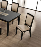Contemporary Espresso Set of 2pc Dining Side Chairs Kitchen Dining Room Furniture B2741P311019