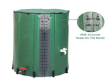 100gal PVC With Scale Rain Bucket Green 33814708