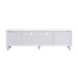 U-Can 70.9'' Modern TV Stand for TVs up to 80 Inches, Entertainment Center with Open Compartment, TV N724P286415K