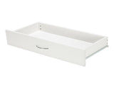 MDF Wood Simple 4-Drawer Dresser White 62425623