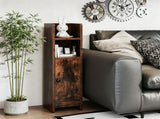Slim Freestanding Bathroom Storage Cabinet, Narrow Floor Organizer with Open Shelves & Adjustable 44886626