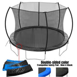 ZNTS 12FT Trampoline , Trampoline for Kids and Adults with Enclosure Net and W285P233603