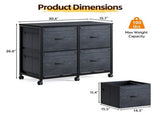 Black Embossed, P2 Particle Board Non-woven Fabric Drawers, Melamine Faced, 46234855