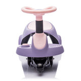 6V Kids Ride On Electric Wiggle Car,Flashing & Shock absorbing PU Wheels For Effective Floor W1578P213376