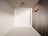 CONDRIS 60" x 36" Shower Base, Rectangular Acrylic Shower Pan with Slip-Resistant Floor, Center T5923P495205