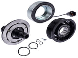 A/C Compressor Clutch Assembly Kit For Nissan Cube 2009-2013 L4 1.8L Versa 2010-2012 L4 1.8L GAS 00327331