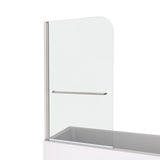 Bath tub Pivot shower screen, with 1/4" tempered glass and towel bar 3458 W2122131075