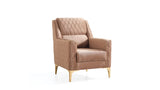 ZNTS Luna Modern Style Chair in Copper B009138503