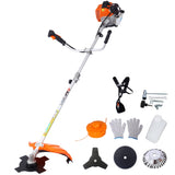 52cc Weed Wacker Gas Powered,6 in 1 Multifunction, String Trimmer, 8 inch Weed Wacker Attachments W465P185103
