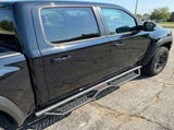 Running Boards Compatible with 2019-2026 Dodge Ram 1500 New Body Crew Cab, 6 inch Two-Stair Side W3611P453312