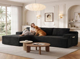 96" Modular Sectional Sofa with L-Shape Chaise,Sectional Couches for Living Room&Home Office,DIY W6263P547507