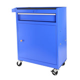 ZNTS 5-Drawer Rolling Tool Chest, High Capacity Tool Storage Cabinet W/Lockable Wheels, Adjustable Shelf 73057339