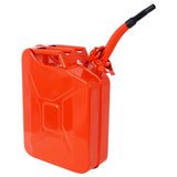 ZNTS 20 Liter Jerry Fuel Can with Flexible Spout, Portable Jerry Cans Fuel Tank Steel Fuel W46591769