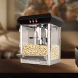 ZNTS Commercial Popcorn Machine, 12 Ounce Kettle Stainless Steel Popcorn Maker with Tempered Glass, T3173P266340