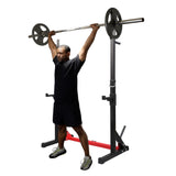 ZNTS Home Indoor Fitness Adjustable Multi-function Barbell Stand Squat Bench Press Trainer 51076593