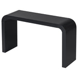 U_STYLE Minimalist Acacia Vneer Entryway Table with Two Legs,Stylish and Elegant Design,Suitable for N711P213374B