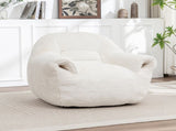 Bean Bag Chair, Comfy Bean Bag Sofa with Back Support, Faux Fur Bean Bag Chair for Adults and Kids, W2200P326887