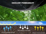 Weed Barrier 6ft x 300ft Landscape Fabric 2.4oz Woven Ground Cover Heavy Duty PP Geotextile Fabric 16292180