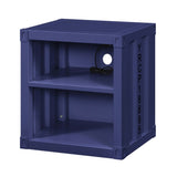 Blue Nightstand with Open Shelf B062P185672