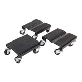 ZNTS 3pcs Snow Mobile Dolly Black 06484761