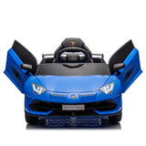 ZNTS 12V Kids Ride On Car W/Parents Remote Control,Licensed Lamborghini Aventador Xago,Hydraulic pressure W1396P184348