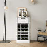 brown walnut color modular 24 wine bar cabinet Buffet Cabinet W331P266134