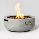 Small concrete round fire pit bowl W853P193938