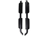 Black Running Board Set fit for Land Rover Defender 110 4Dr 2020-2026 ABS Nerf Bar 47481157