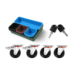 5-Drawers Rolling Tool,Tool Cabinet on Wheels with Keyed Locking System and Drawer Liners,Tool W1239132618