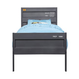 Gunmetal Full Platform Bed B062P186465
