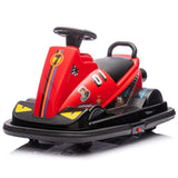 12V Kids Ride On Motor Bumper Car,integrating system,Rotate 360 degrees in place,Collision triggers W1396P178740
