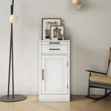 White color modular wine bar cabinet Buffet Cabinet with Hutch for Dining Room W331P195808