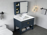 31-inch Quartz Bathroom Vanity Top, 3/4" Thick with Undermount Single Bowl Middle Sink, 4 Inch High W2699P459403