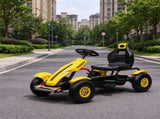 Pedal Go Kart for Kids 5-12 Years, Outdoor Ride on Toy with Adjustable Seat, Handbrake & 4 Non-Slip 93031562