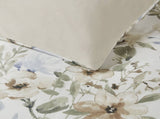 6PCS Cal King Cotton Sateen Print Oversized Comforter Set B035P341177