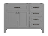 36" Bathroom Vanity without Sink, Cabinet Base Only, Bathroom Cabinet with Drawers, Solid Frame and WF296707AAE