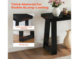 36-inch Console Table, Modern Wooden Desk for Behind the Couch, Rectangular Entryway Table, Slim 09673609