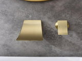 Wall mounted bathroom waterfall faucet 09354006